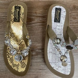 Brown sandals